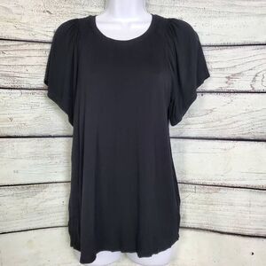 Maurices Women’s Black Short Sleeve Top Size M